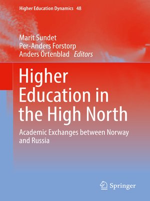 cover image of Higher Education in the High North
